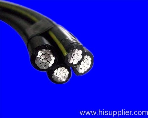 IEC standard quadruplex stranded aluminum conductor AAAC overheaded cable