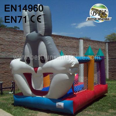 Big Inflatable Rabbit Moonwalks