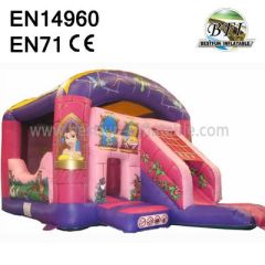 Blast Zone Princess Combo Bounce House