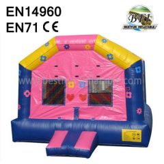 Inflatables Pink Bounce House For Girls