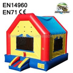 Inflatable Panel Bounce House With Banner