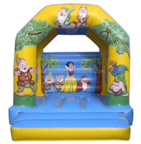 Inflatable Snow White And Dwarf Bouncer