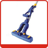 Steel and telescopic handle PVA sponge mop