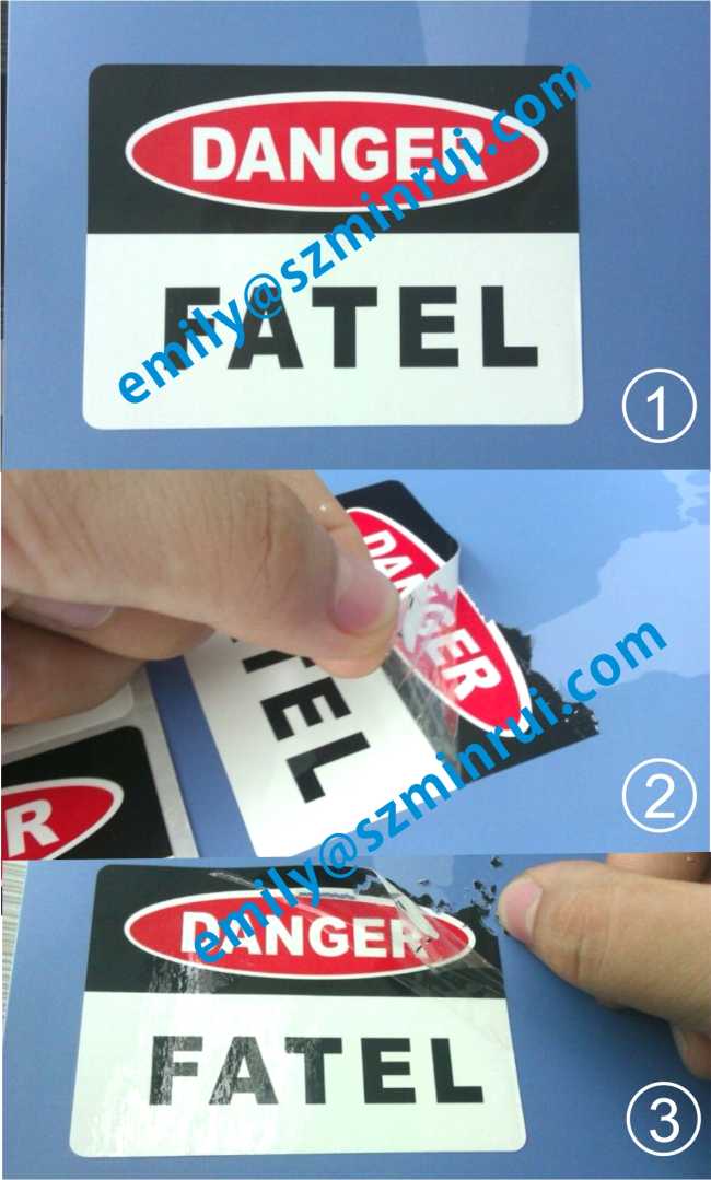 Custom Laminated Eggshell Stickers,Water Proof and Sun Proof ink Egg Shell Stickers,Warning Labels With Permanent Glue