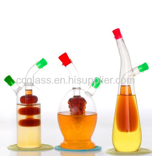 Innovative Design Nice Borosilicate Glass Cruet