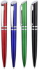 Promotional plastic ballpen with metal accessories