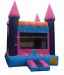 Inflatable Pink Castle Bounce