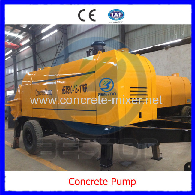 Diesel Ready Trailer Concrete Pump for Sale