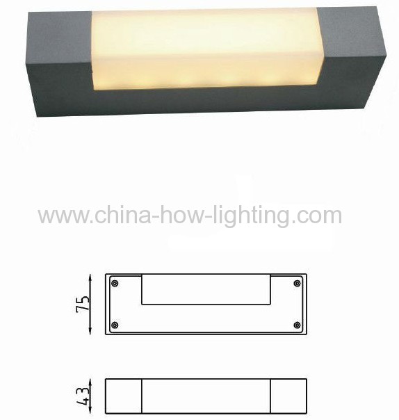 LED Wall Light 3.4W 230V 2013 Hot Selling