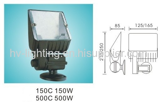 Flood light E27 IP65 50Hz