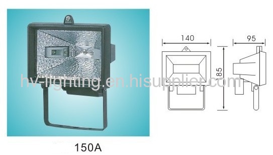 Halogen floodlights E27 IP65 50Hz