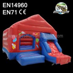 Inflatable Bouncer Ball Pit With Slide