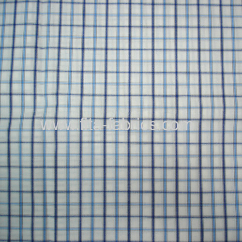 100% cotton yarn dyeplaid poplin fabric 