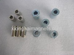 China manufacturer and exporter Diameter with punch Rare Earth Neodymium Ring Magnet for sale