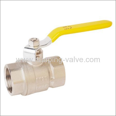 Nickle Plating Brass Ball Valve