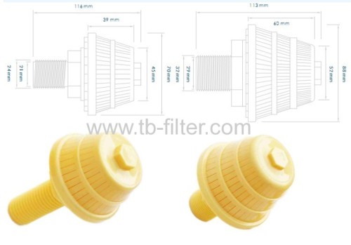 water filtrator ABS strainer