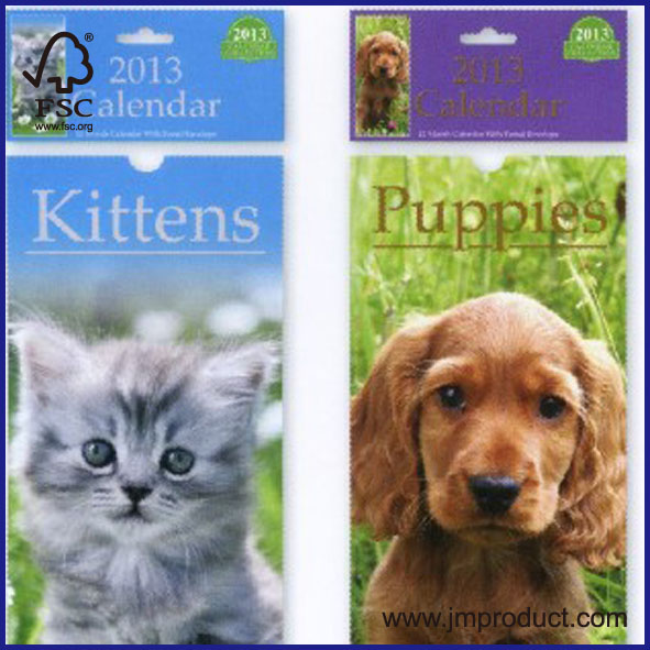 2014animals small calendar 