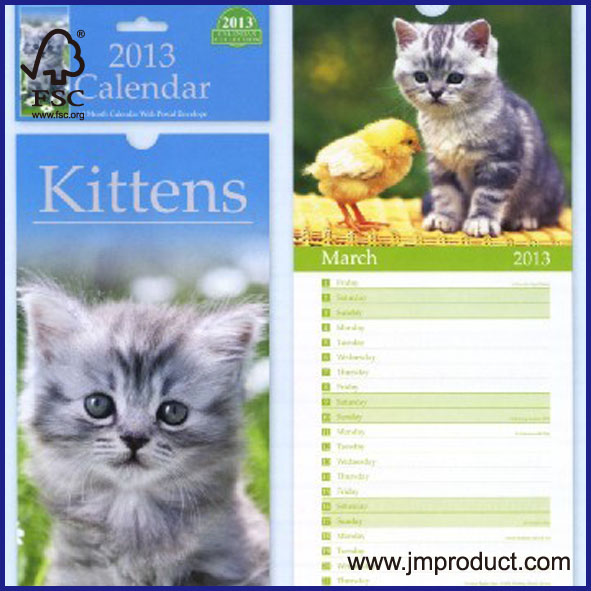 2014animals small calendar 