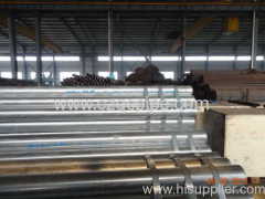 Galvanizing seamless steel pipe