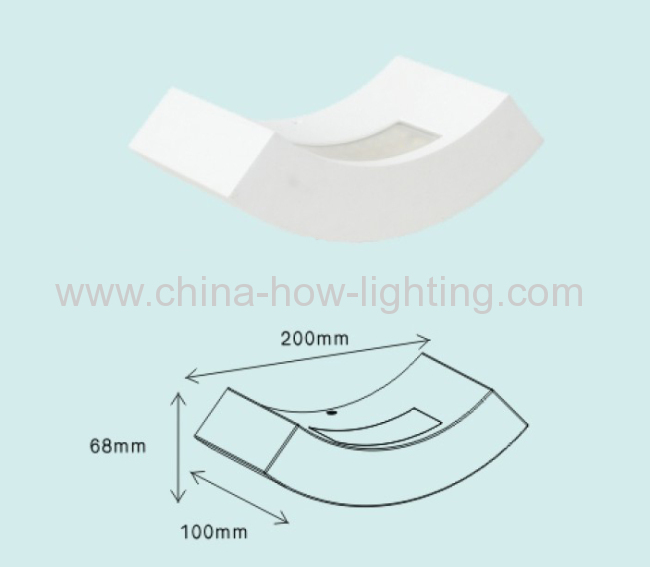 Modern Wall Light 6.4W 400LM 3528SMD