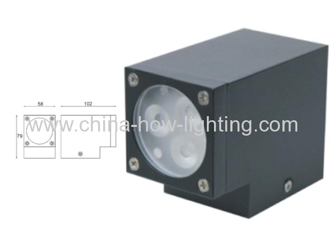 Outdoor Use Light LED Wall Lamp 3W