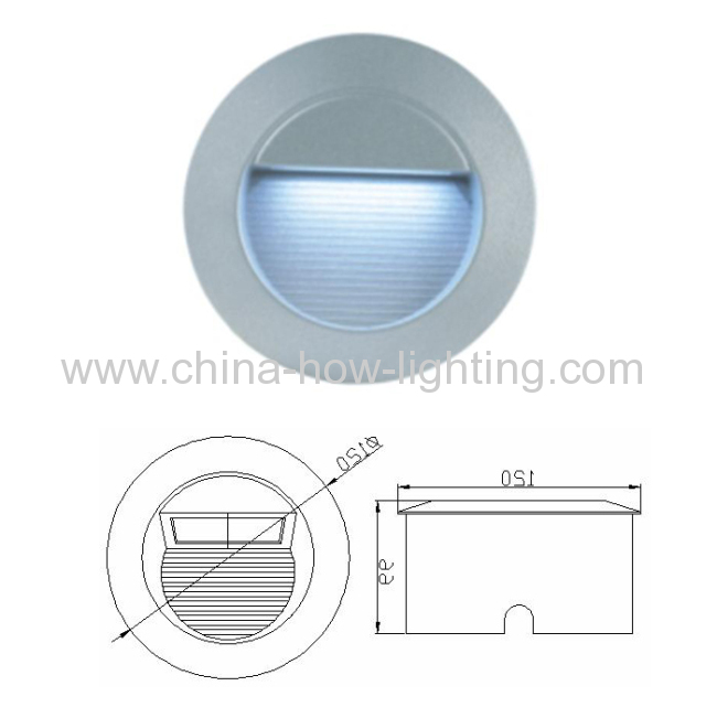 LED Wall Lamp Outdoor Use 5mm Straw LED