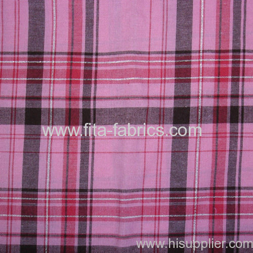 100% Cotton Plaid Cloth
