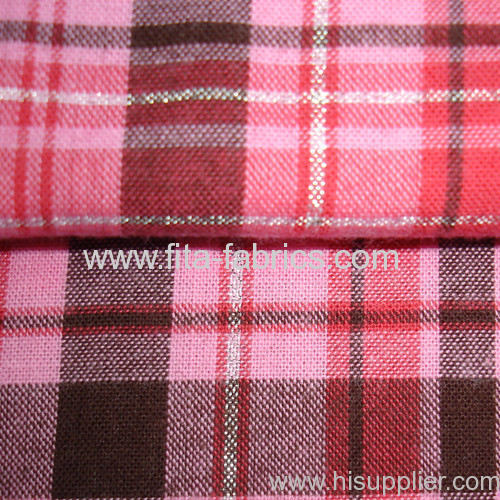 100% Cotton Plaid Cloth