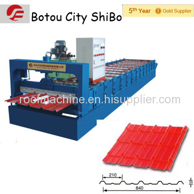 roof panel roll forming machine