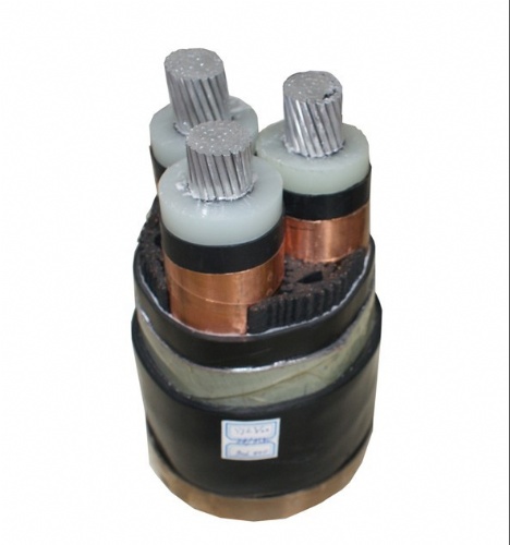 copper conductor rubber insulated round rubber cable 