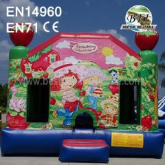 Inflatable Strawberry Theme Bouncer