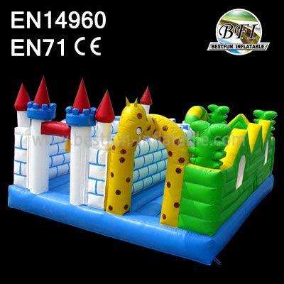 Giraffe Inflatable Jumpers Bouncers