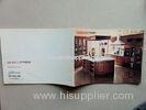 Custom Saddle Stitched Full Color Brochure , Gloss Paper Folded Leaflet Printing