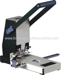 Financial sheet punching machine