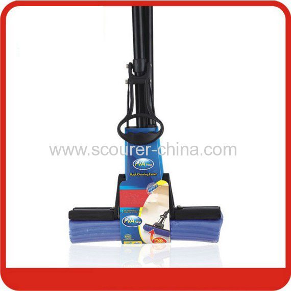 New style extensible PVA Mop with Blue+black