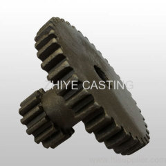 gear silica sol casting carbon steel