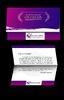 Paper Business Invitation Card Printing With Art Paper / Coated Paper / Kraft
