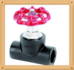 2013 hot sale HDPE stop valve HDPE 100 plumbing material