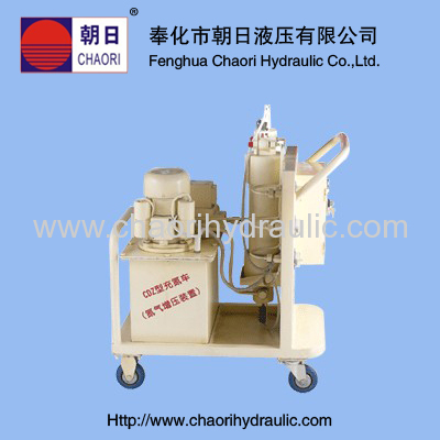 high quality gas charging cart