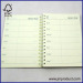 2 subjects spiral notebooks with calender