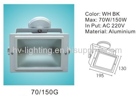 Metal halide lights die-casting aluminum