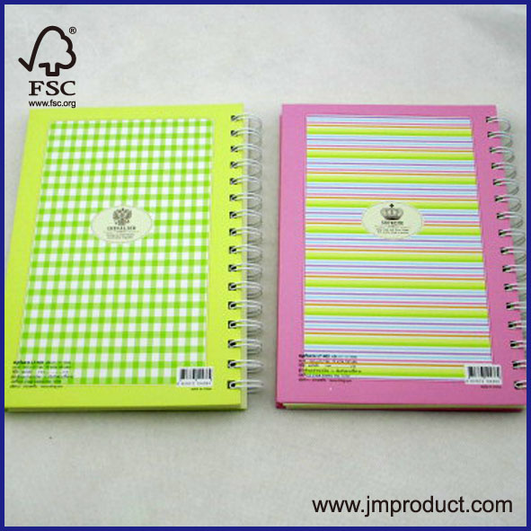 2 subjectshardcover notebook 