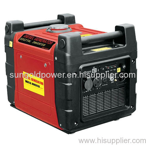 6KW silent petrol digital inverter portable generator