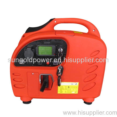 2KW silent petrol digital inverter portable suitcase generator