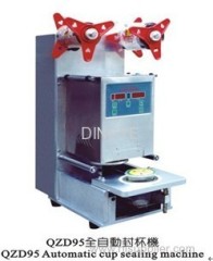 QZD95 AUTOMATIC CUP SEALING MACHINE