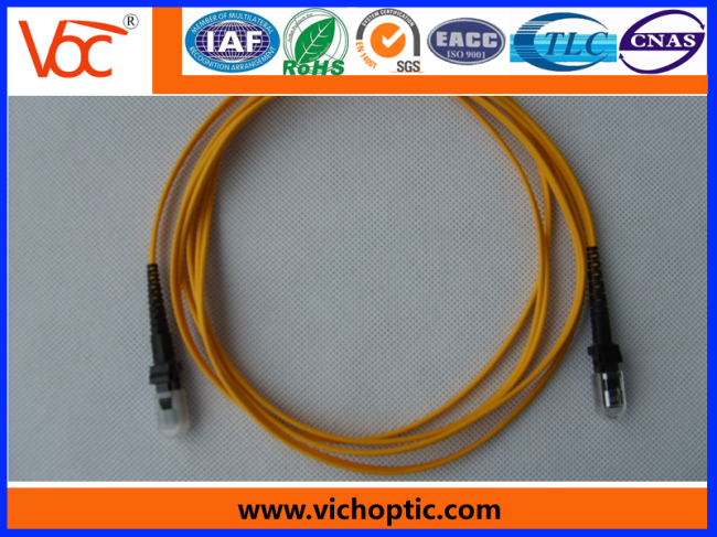 Multimode MTRJ fiber optic splice