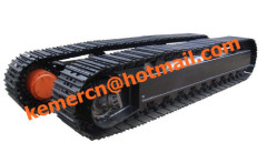 steel track undercarriage steel crawler undercarriage track chassis track system