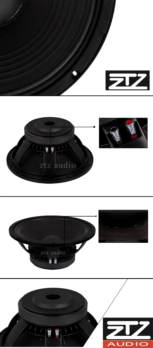 advanced hi-fi pa woofer audio loudspeaker