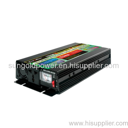 1000W Peak 1200W DC 24V Modified Wave Power Inverter With Charger Voltage Display