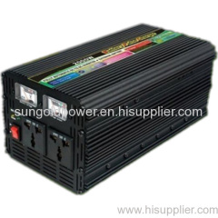 2000W Peak 4000W DC 12V Modified Wave Power Inverter With Charger Voltage Display